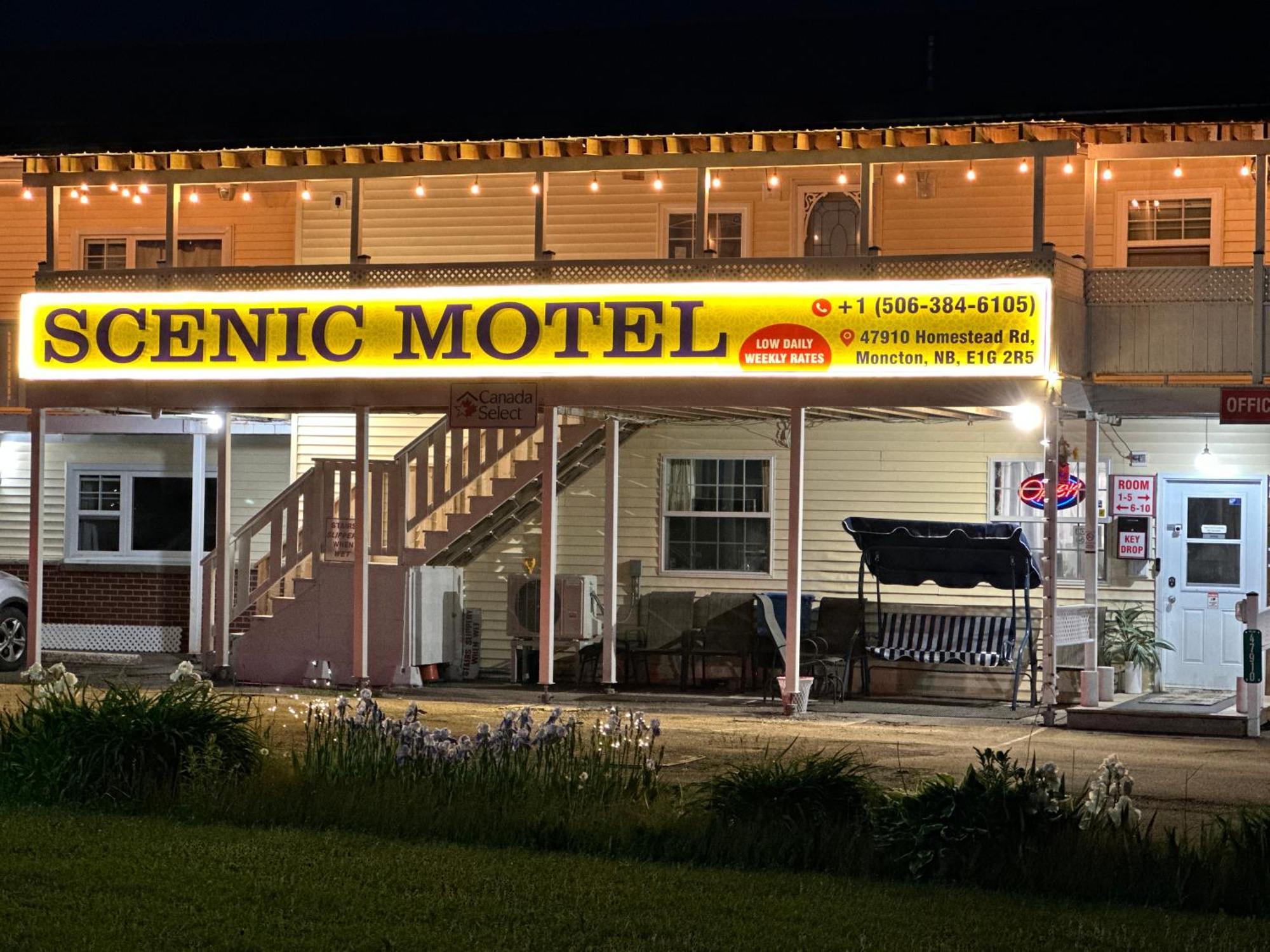 Scenic Motel Монктон Екстер'єр фото